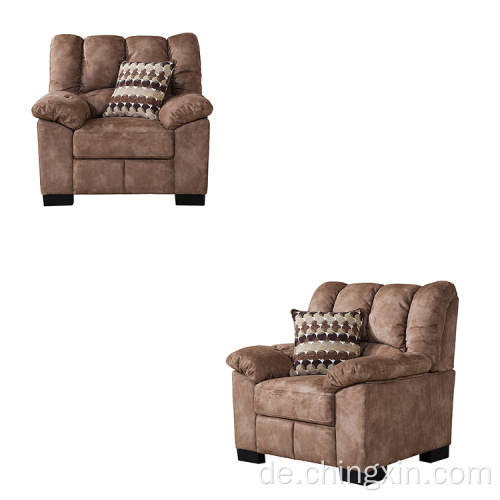 Sofas Großhandel Sektionalgewebe Sofa Sets Einseiten Einseiten Wohnzimmer Sofa-Möbel